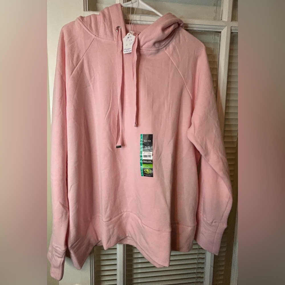 Pink Hoodie-Size 16/18